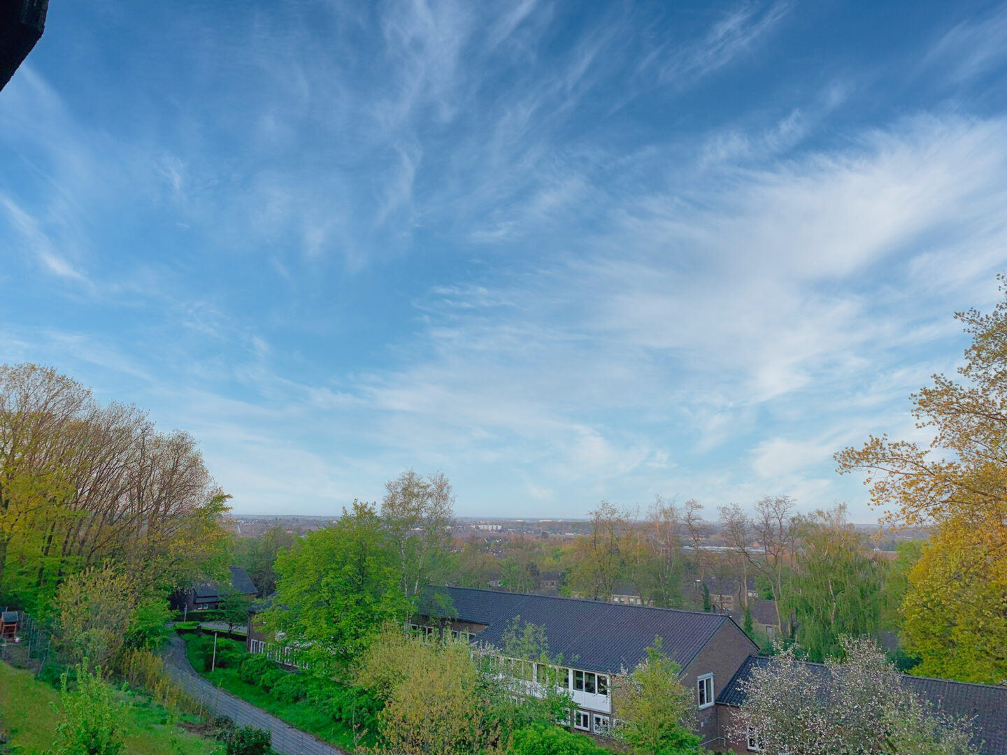 Traumhafter Ausblick über die Dächer Hinsbecks