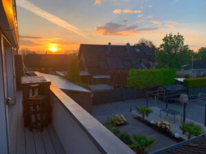 Balkon mit Blick Richtung Innenhof