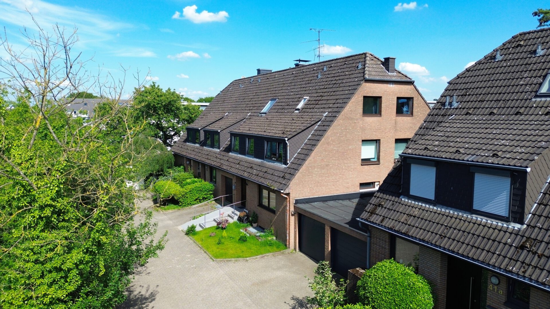Seitliche Außenansicht