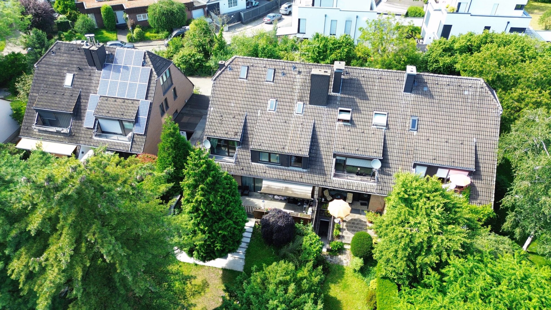 Grundstück in grüner Umgebung